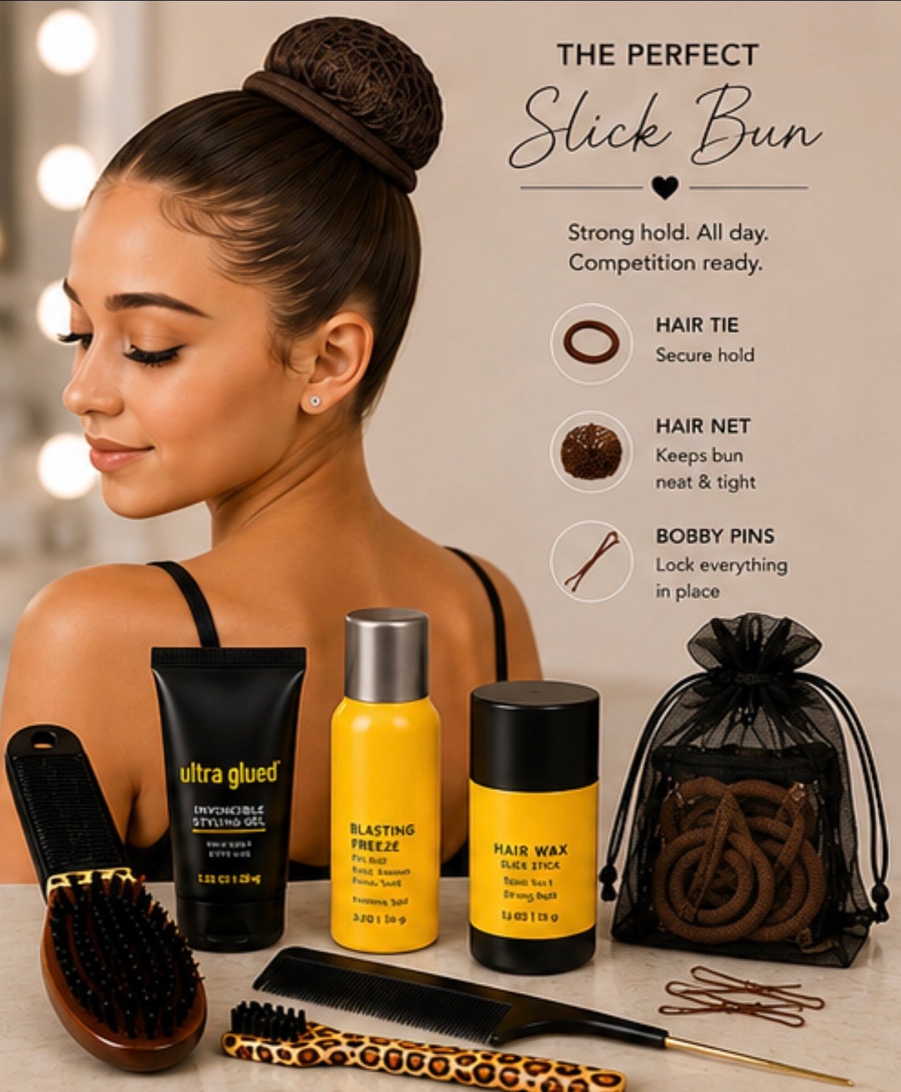 Elite Performance Hair Kit - Brown