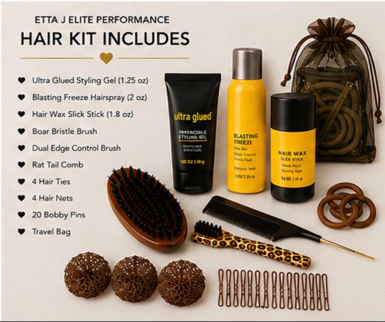 Elite Performance Hair Kit - Blonde